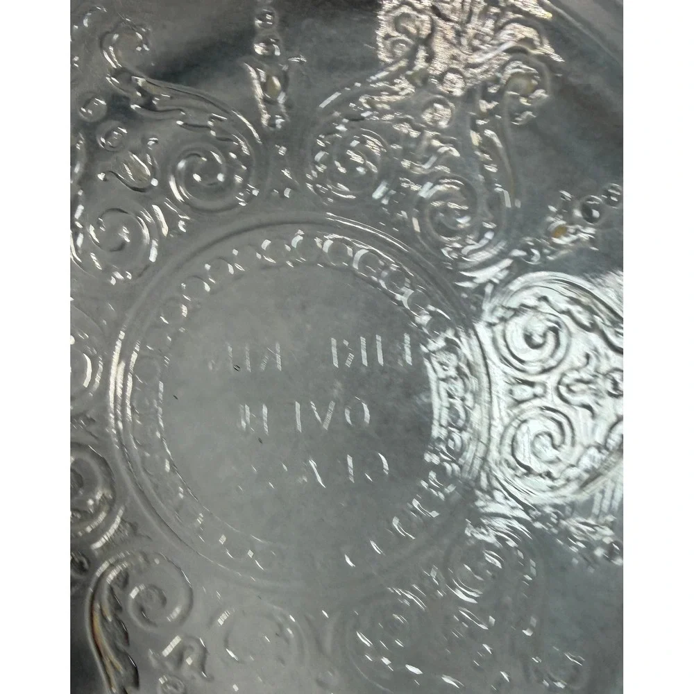 Fire-King‎ Philbe Sapphire Blue Glass Round Casserole Dish Vintage Ovenware